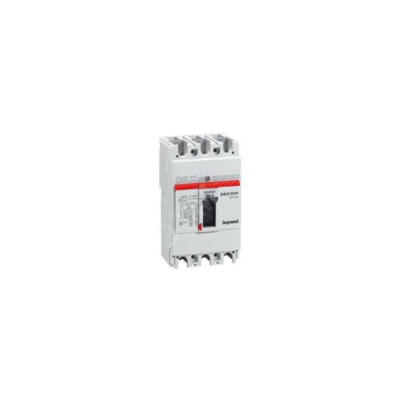 Выключатель автоматический DRX125 термомагнитный 20A 3П 36кА LEGRAND 027061