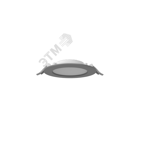 Светильник светодиодный ДВО-DL-01 Slim 25Вт 4000К 176*39мм IP65/40 серый опал DALI Вартон V1-RF-70083-10D01-6502540