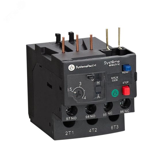 Тепловое реле перегрузки MR2K 0,16-0,25A SE (Systeme) MR2K0302