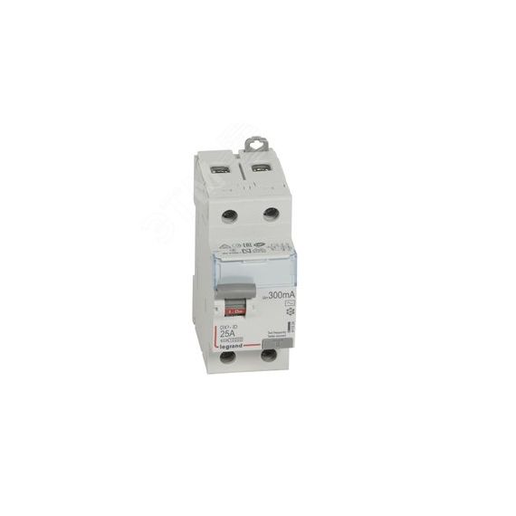 Выключатель дифференциального тока (УЗО) DX3 2П 25А 300мА-АC LEGRAND 411524
