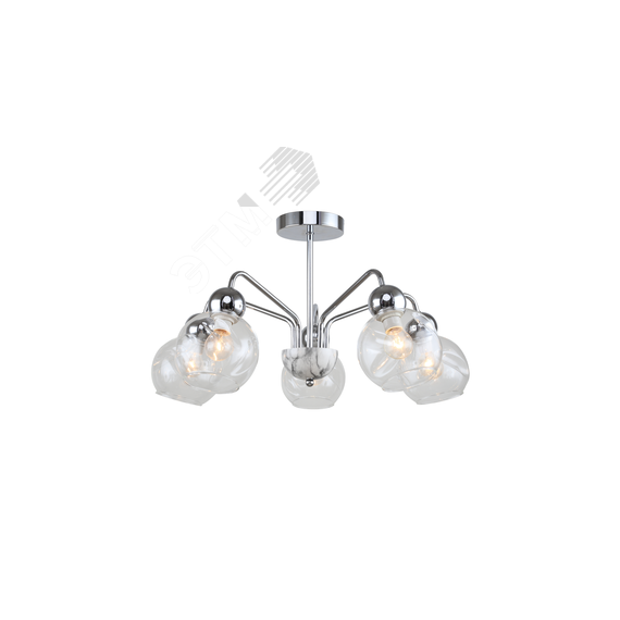 Люстра Dena 3147-305 5 х Е14 40 Вт модерн Rivoli Б0055515