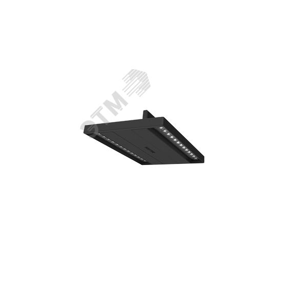 Светильник светодиодный ДПО-TT-Crisp Double трековый 35Вт 3000К черный Вартон V1-R1-90320-90L42-2003530
