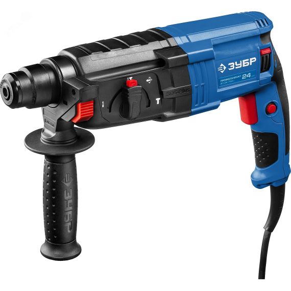 Перфоратор SDS Plus, 750 Вт, 24 мм, серия Профессионал ЗУБР ЗП-24-750 К