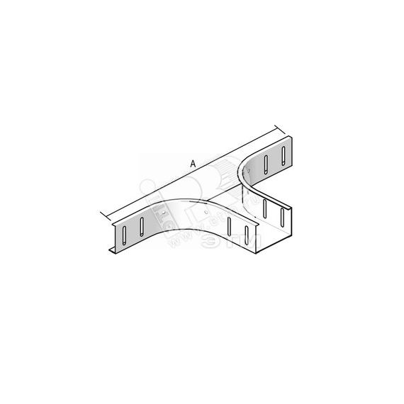 Ответвитель горизонтальный 90° Vergokan HDAS85.400