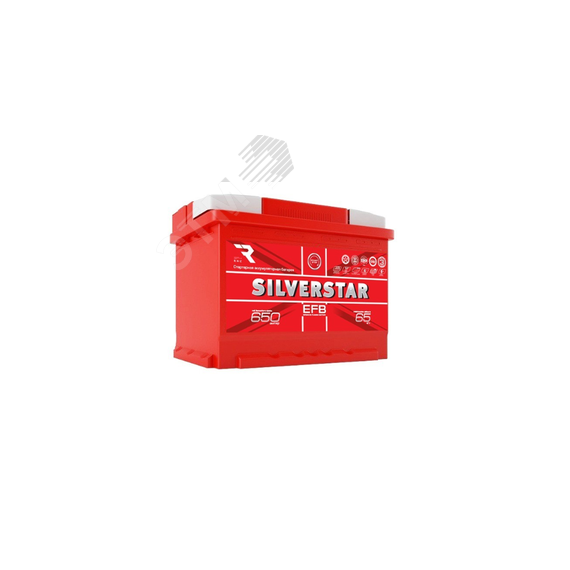 Аккумулятор автомобильный SilverStar EFB 6СТ-65   L(1) Silver Star SEF6510
