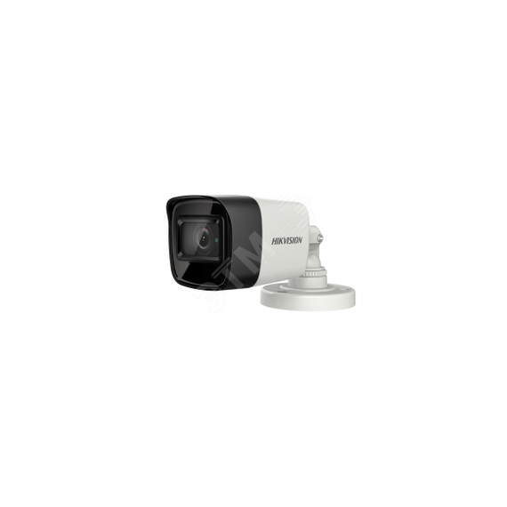 Видеокамера HD-TVI 5Мп уличная компактная с EXIR-подсветкой до 30м (3.6мм) Hikvision DS-2CE16H8T-ITF (3.6mm)