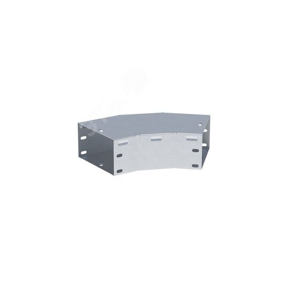 Угол 45 град. горизонтальный 50x500 мм INOX EKF g4550500-INOX