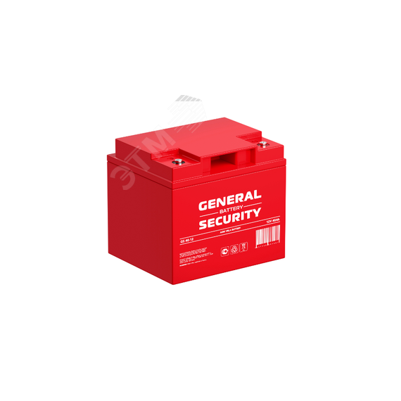 Аккумулятор GS 12В 40Ач General Security GS40-12 GENERAL SECURITY