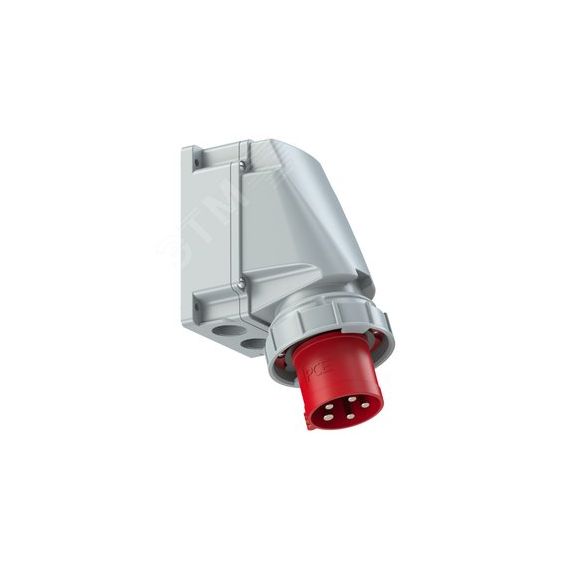 Вилка настенная 63А/400V/3P+N+E/IP67 PCE 535-6