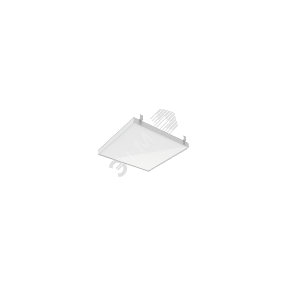 Светильник светодиодный ДВО-30Вт IP40 6500К GR070 2.0 призма DALI Вартон V1-R3-00010-31PRD-2003065