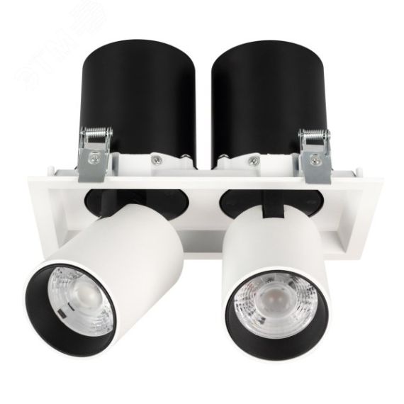 Светильник LTD-PULL-S110x210-2x10W Warm3000 (WH, 24 deg, 230V) (IP20 металл, 5 лет) Arlight 031362