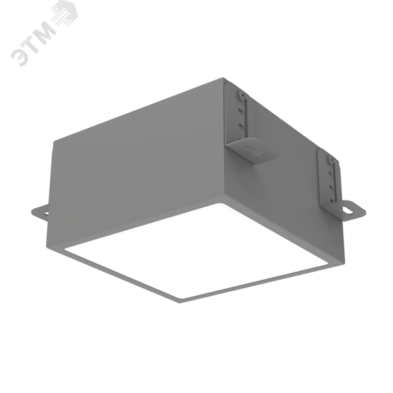 Светильник светодиодный ДВО-20Вт 3000К IP40 DL-Grill CRI90 серый Вартон V1-R0-71810-10000-4002030