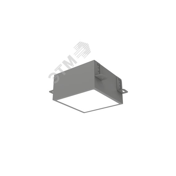 Светильник светодиодный ДВО-20Вт 3000К IP40 DL-Grill CRI90 серый Вартон V1-R0-71810-10000-4002030