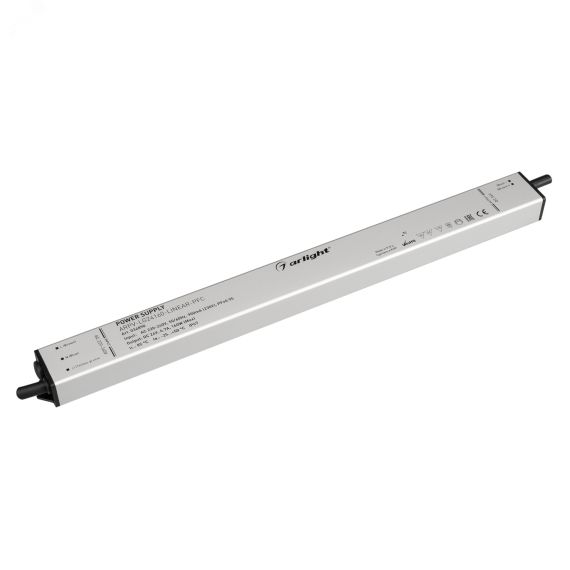 Блок питания ARPV-LG24160-LINEAR-PFC (24V, 6.7A, 160W) (, IP67 Металл, 5 лет) Arlight 034890
