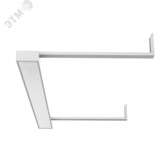 Светильник светодиодный ДПО-25Вт 4000К E220 IP40 призма для шк. досок Вартон V1-E0-00270-60PR0-4002540