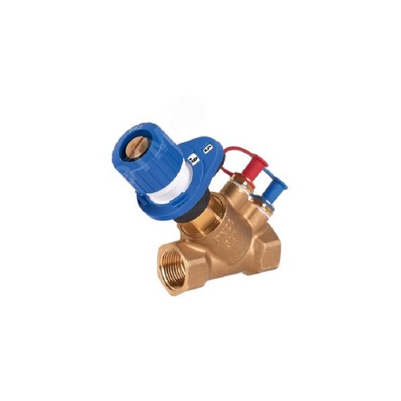 Запорно-балансировочный клапан с измерительными ниппелями SafeCon(R) DN20 PN16 Honeywell V5032Y0020B