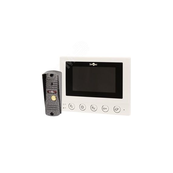 Комплект видеодомофона Smartec ST-MS604S-WT