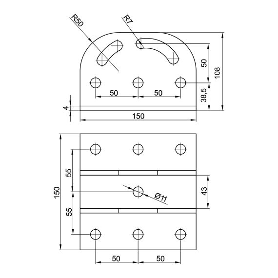Чертеж IBSF4104C