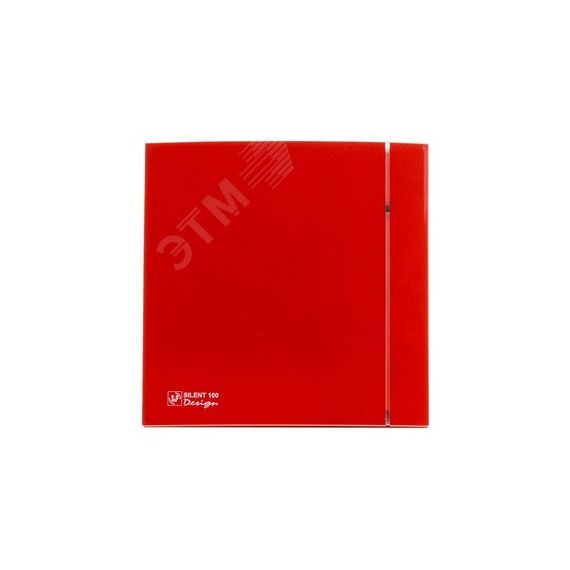 Вентилятор накладной Silent-100 CZ Red Design 4С Soler & Palau 03-0103-140