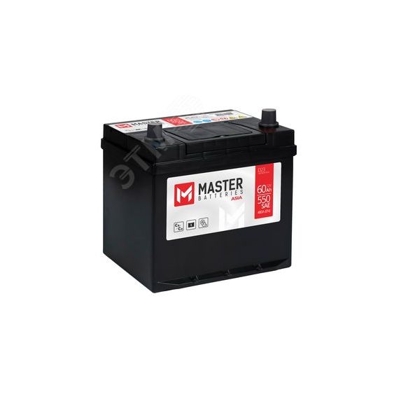 Аккумулятор автомобильный MASTER BATTERIES Asia 60Ah L+ MASTER BATTERIES MBA601