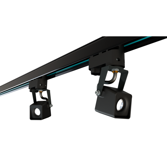 Светильник L-mouse 3/Spot/Г10х60/840/01/SH/230AC IP20 RAL9005 (черный) LEDEL