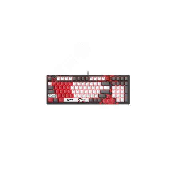 Клавиатура Bloody S98 Naraka, USB, for gamer LED, черный/красный A4Tech S98 NARAKA
