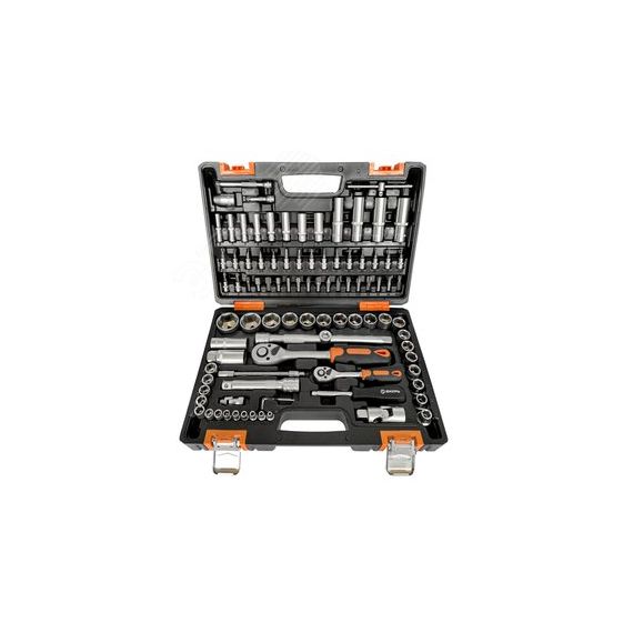 Набор инструментов АВТО, 1/2'' , 1/4'' , CrV, в кейсе 94 предм '' Вихрь 73/6/7/7