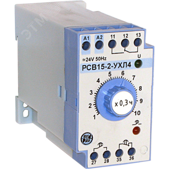 Реле РСВ-15-2 110-220В 0,1-1 час на DIN-рейку ЧЭАЗ г.Чебоксары 9876266