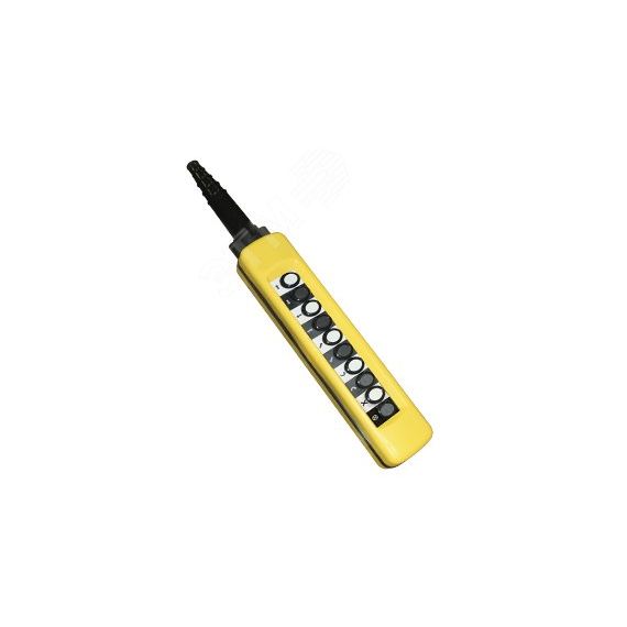 Пост кнопочный ПКТ-100 У2, IP65, вверх, вниз, влево, вправо, вперед, назад, по часовой, против часовой, быстрее, медленнее, 10NO Электротехник ET010019