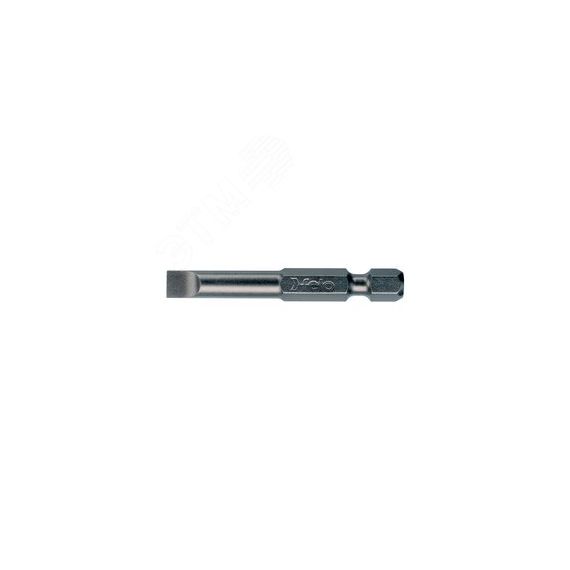 Бита плоская шлицевая серия Industrial E6.3 SL10,0х1,6, 10 шт Felo 03010510