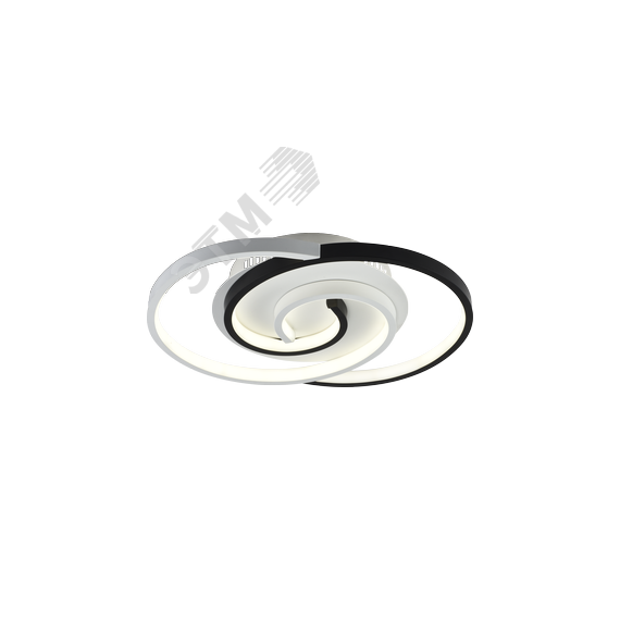 Светильник потолочный светодиодный Abby 6101-101 LED 3900К - 4400К 57 Вт модерн с пультом Rivoli Б0059007