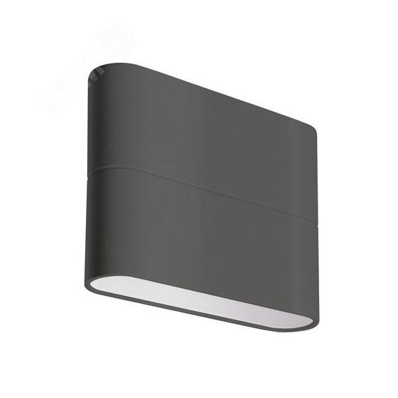 Светильник SP-WALL-FLAT-S110x90-2x3W Warm3000 (GR, 120 deg, 230V) (ARL, IP54 Металл, 3 года) Arlight 032410