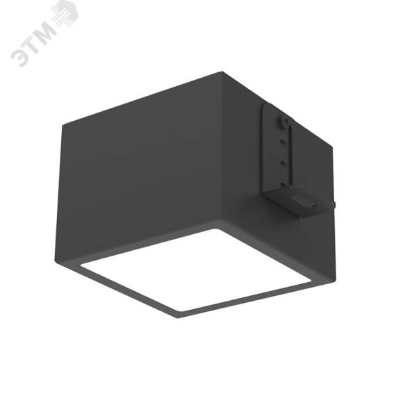 Светильник светодиодный ДВО-15Вт 3000К IP40 DL-Grill DALI CRI90 черный Вартон V1-R0-91808-10D01-4001530