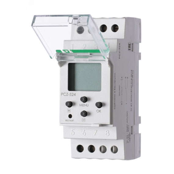 Реле времени астрономическое PCZ-524 Евроавтоматика EA02.002.004