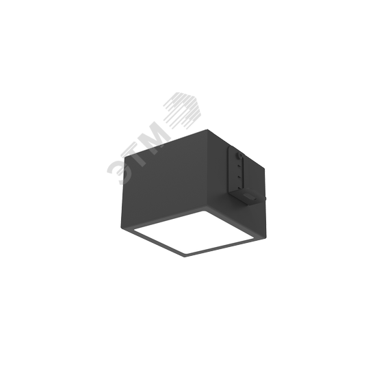 Светильник светодиодный ДВО-15Вт 3000К IP40 DL-Grill DALI CRI90 черный Вартон V1-R0-91808-10D01-4001530