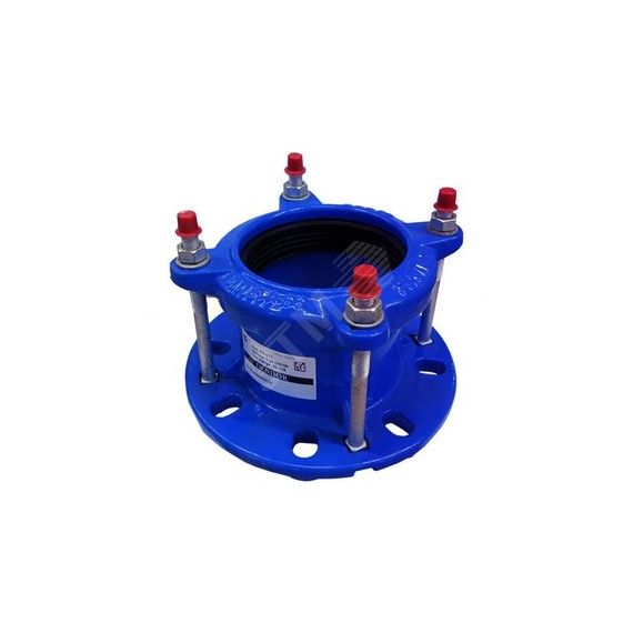 Фланец ПФРК обжимной универсальный DN 100 (99-118) тип FA-U13 чугун DENDOR KFU000000990