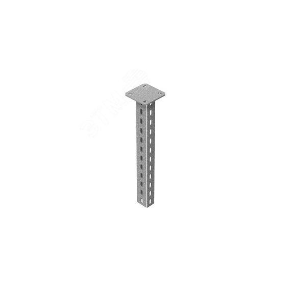 Стойка потолочная сварная для высоких нагрузок 50х70х900 мм, толщ. 4,0 мм, гор. цинк OSTEC 355809