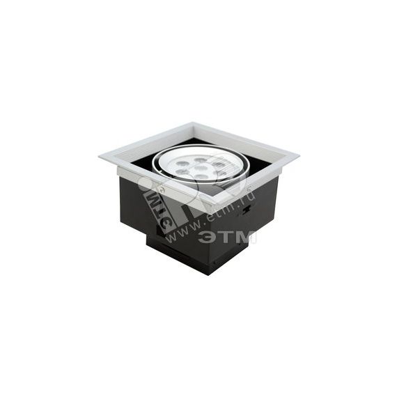 Светильник светодиодный ДВО-8Вт IP40 960Лм 5000-5500К Новый свет TRZ8-01-C-61 (серебрянный корпус)