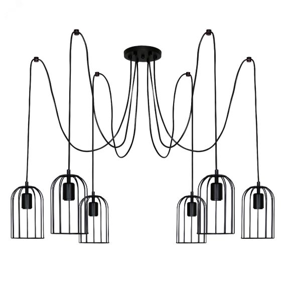 Светильник Танго 161 черн.муар НСБ 01-6х60 -104 Е27 ИМ ЭЛЕТЕХ 1005405019