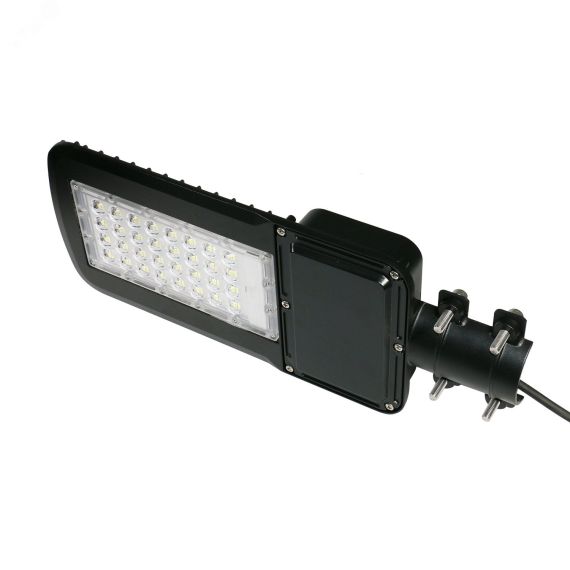 Светильник светодиодный уличный консольный LED ДКУ 80 Вт 9600 Лм 5000К IP65 120-260 В КСС Ш 455х180х49 мм Qplus Gauss Gauss 629535380