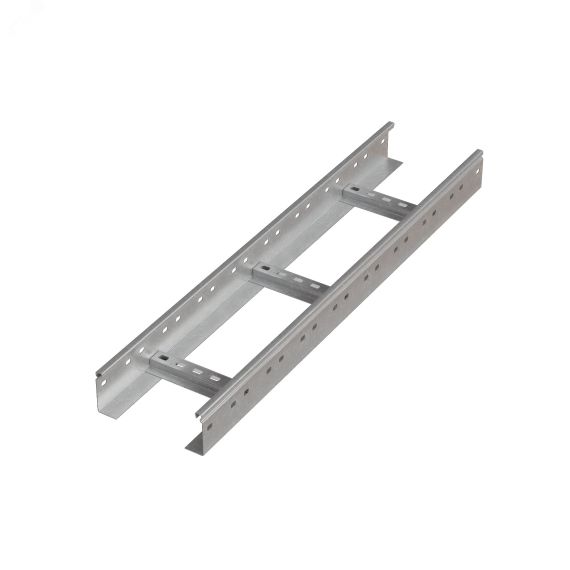 Лоток лестничный 80х400х1,5 L3000 мм INOX304 N КМ-профиль LO36254