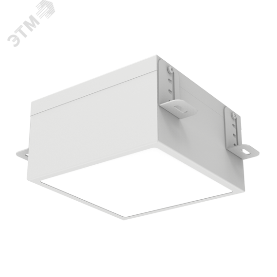 Светильник светодиодный ДВО-18Вт 3000К IP54 DL-Grill Белый Вартон V1-R0-00809-10000-5401830