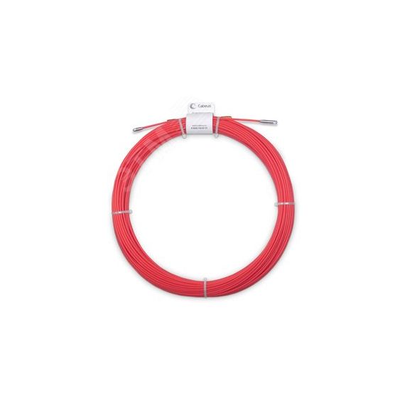 Устройство для протяжки кабеля мини УЗК в бухте, 30м (стальной пруток в полиэтиленовой оболочке, диаметр 3,5 мм) Cabeus Pull-S-3,5-30m