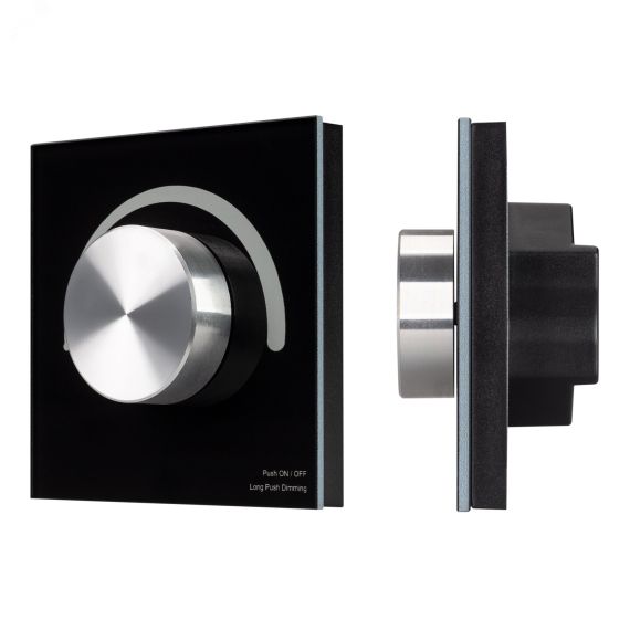 Панель роторная SMART-1-10V-301-31-DIM-IN Black (24-48V, 2.4G) (IARL, IP20 Пластик, 5 лет) Arlight 036243