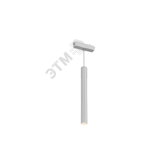 Светильник светодиодный трековый подвесной Long Tube для магнитной системы Galakti 122x30x839 мм 6 Вт 4000 K 24 град белый CRI>94 Вартон V1-R1-07010-93000-2000640