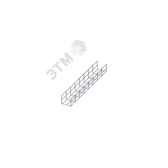 Лоток проволочный прямой ПП4.100.105.3000.8.6 СОЭМИ Н6104106346