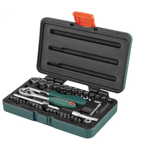Набор головок торцевых 1/4''DR Super Tech, 41 предмет Jonnesway S68H2141S