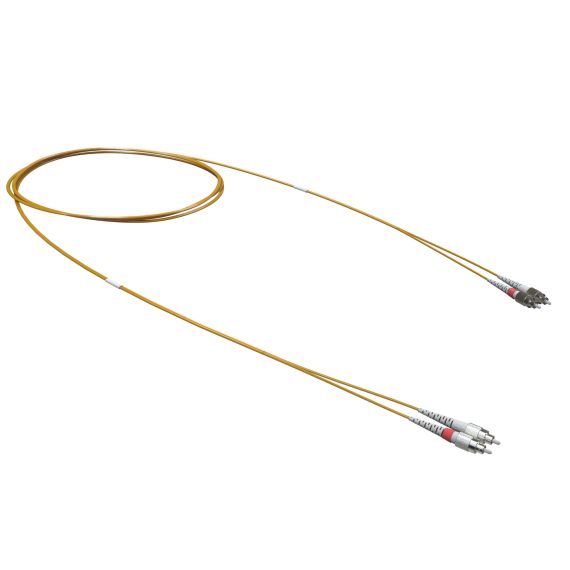 Оптический коммутационный шнур Duplex FC-UPC/FC-UPC, 50/125 OM2, 3 м
