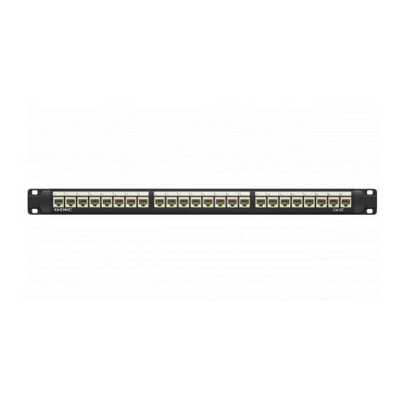 Патч-панель 19",1U,CAT5E, 24 модуля RJ45, неэкранированная