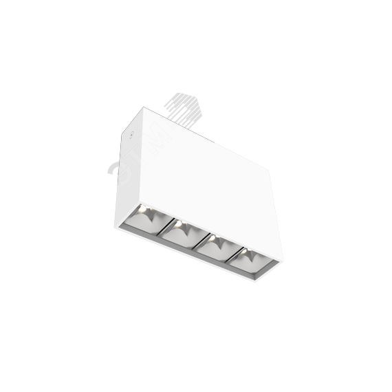 Светильник светодиодный ДПО-10Вт 3000К DL-Box Reflect Multi DALI 35x75 град. белый Вартон V1-R0-00252-20D23-2001030